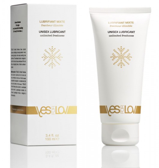 Лубрикант на водной основе с охлаждающим эффектом Unlimited Freshness Unisex Lubricant - 100 мл. - YESforLOV - купить с доставкой в Калининграде