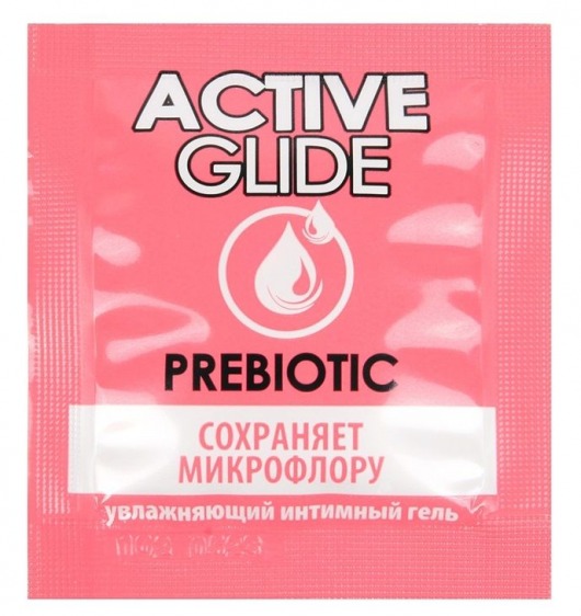 Лубрикант на водной основе Active Glide с пребиотиком - 3 гр. - Биоритм - купить с доставкой в Калининграде