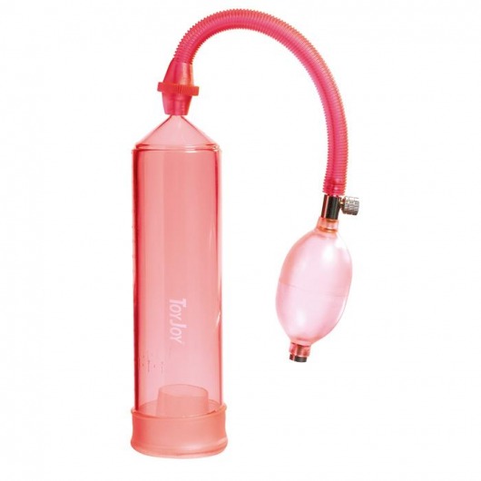 Красная вакуумная помпа Power Pump Red - Toy Joy - в Калининграде купить с доставкой