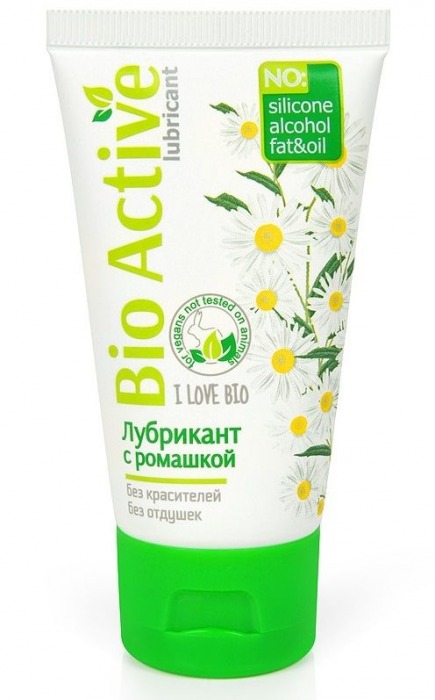 Гель-лубрикант на водной основе Bio Active - 50 гр. - Биоритм - купить с доставкой в Калининграде