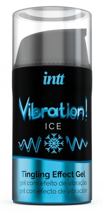 Жидкий интимный гель с эффектом вибрации Vibration! Ice - 15 мл. - INTT - купить с доставкой в Калининграде