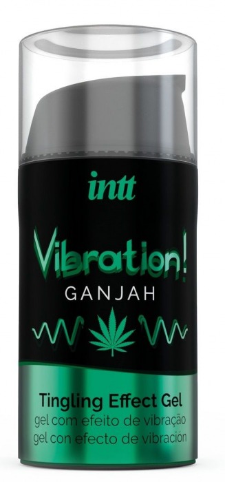 Жидкий интимный гель с эффектом вибрации Vibration! Ganjah - 15 мл. - INTT - купить с доставкой в Калининграде