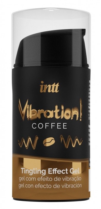 Жидкий интимный гель с эффектом вибрации Vibration! Coffee - 15 мл. - INTT - купить с доставкой в Калининграде