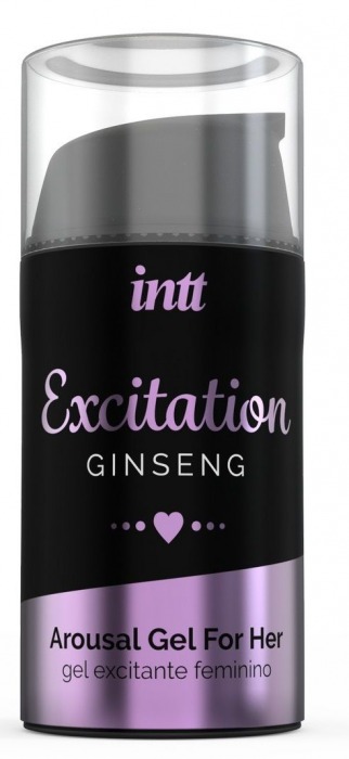 Женский возбуждающий интимный гель Excitation Ginseng - 15 мл. - INTT - купить с доставкой в Калининграде