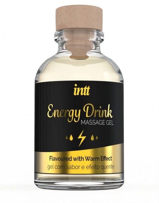 Массажный гель с согревающим эффектом Energy Drink - 30 мл. - INTT - купить с доставкой в Калининграде