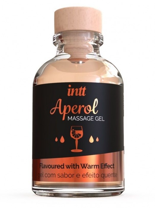 Массажный гель с согревающим эффектом Aperol - 30 мл. - INTT - купить с доставкой в Калининграде