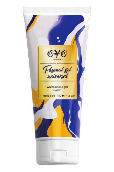 Интимная смазка на водной основе OYO Personal Gel Universal - 50 мл. - OYO - купить с доставкой в Калининграде