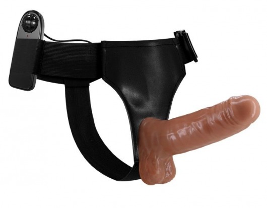 Страпон на трусиках с вибрацией Ultra Passionate Harness - 16 см. - Baile - купить с доставкой в Калининграде