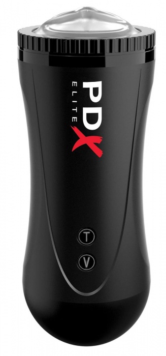 Черный автоматический мастурбатор-ротик Moto Stroker - Pipedream - в Калининграде купить с доставкой