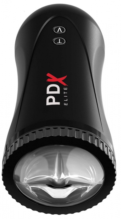 Черный автоматический мастурбатор-ротик Moto Stroker - Pipedream - в Калининграде купить с доставкой