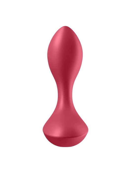 Красный вибромассажёр простаты Satisfyer Backdoor Lover - 14 см. - Satisfyer - в Калининграде купить с доставкой