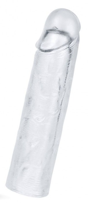 Прозрачная насадка-удлинитель Flawless Clear Penis Sleeve Add 1 - 15,5 см. - Lovetoy - в Калининграде купить с доставкой