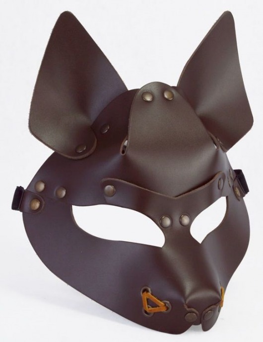 Коричневая маска Wolf - Sitabella - купить с доставкой в Калининграде