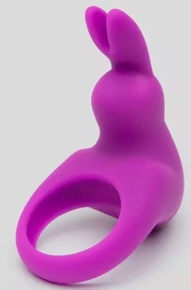 Фиолетовое эрекционное виброкольцо Happy Rabbit Cock Ring Kit - Happy Rabbit - в Калининграде купить с доставкой