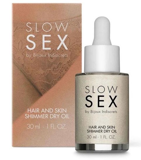 Мерцающее сухое масло для волос и кожи Hair And Skin Shimmer Dry Oil - 30 мл. -  - Магазин феромонов в Калининграде