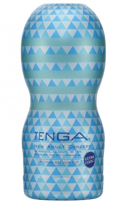 Мастурбатор с охлаждающей смазкой TENGA Original Vacuum Cup Extra Cool - Tenga - в Калининграде купить с доставкой