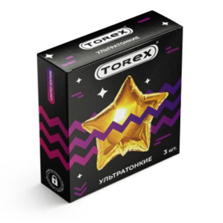 Презервативы Torex Party  Ультратонкие  - 3 шт. - Torex - купить с доставкой в Калининграде