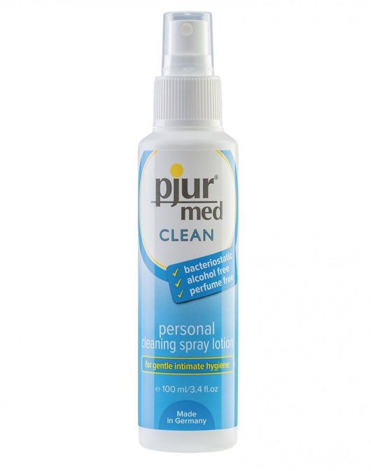 Гигиенический спрей pjur MED Clean Spray - 100 мл. - Pjur - купить с доставкой в Калининграде