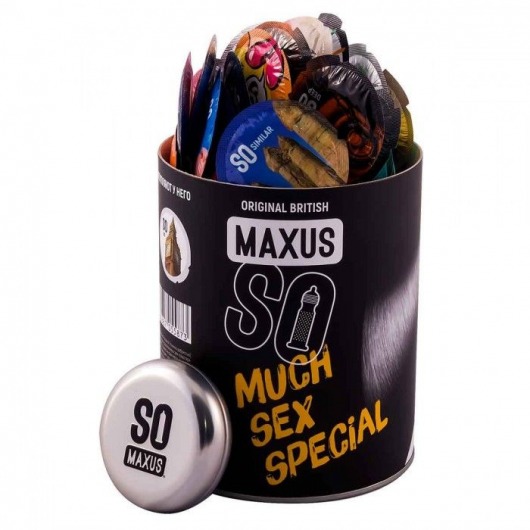 Текстурированные презервативы в кейсе MAXUS So Much Sex - 100 шт. - Maxus - купить с доставкой в Калининграде