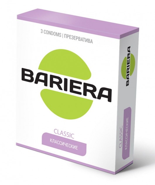 Классические презервативы Bariera Classic - 3 шт. - Bariera - купить с доставкой в Калининграде