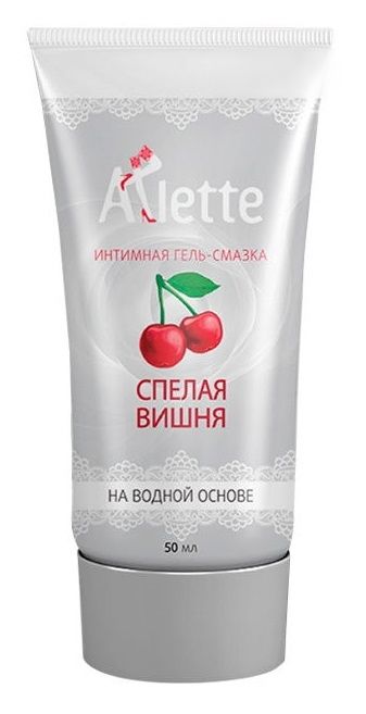Интимная гель-смазка на водной основе Arlette  Спелая вишня  - 50 мл. - Arlette - купить с доставкой в Калининграде