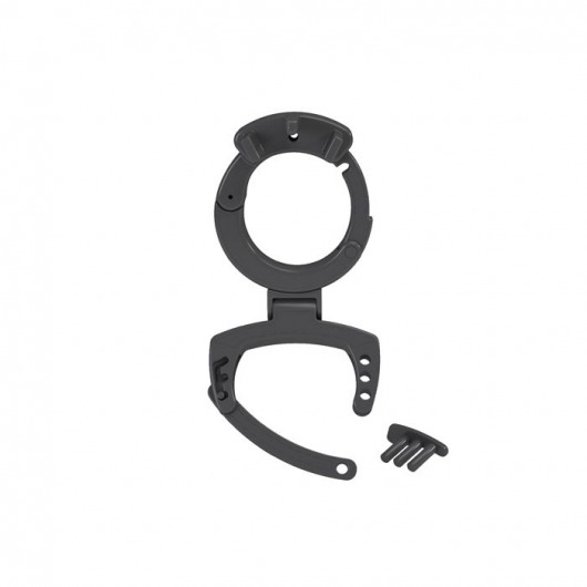 Кольцо с зажимом для мошонки для пояса верности Pubic Enemy - MyStim - купить с доставкой в Калининграде