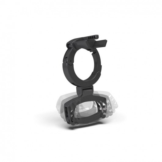 Кольцо с зажимом для мошонки для пояса верности Pubic Enemy - MyStim - купить с доставкой в Калининграде