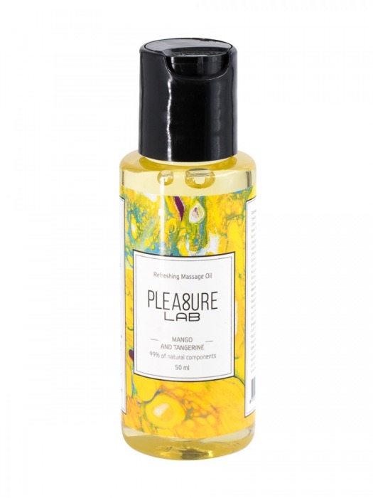 Массажное масло Pleasure Lab Refreshing с ароматом манго и мандарина - 50 мл. - Pleasure Lab - купить с доставкой в Калининграде