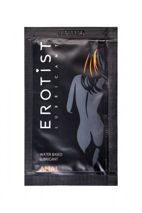 Пробник лубриканта на водной основе Erotist Anal - 4 мл. - Erotist Lubricants - купить с доставкой в Калининграде