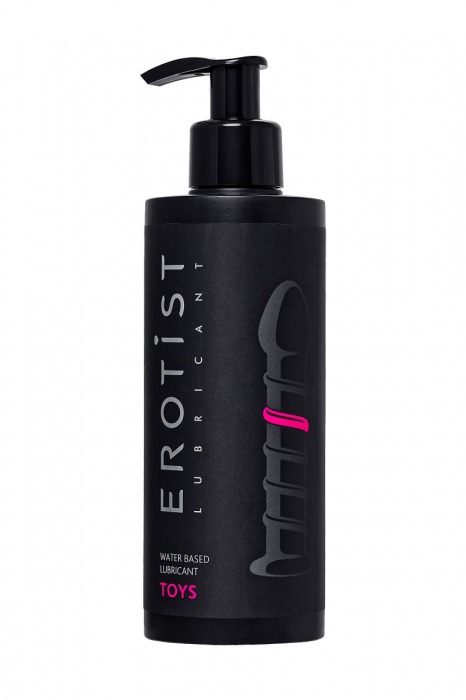 Лубрикант на водной основе Erotist Toys для использования с игрушками - 250 мл. - Erotist Lubricants - купить с доставкой в Калининграде