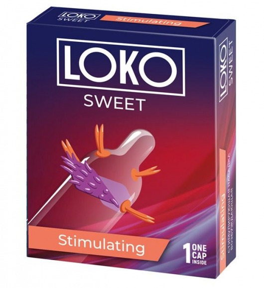 Стимулирующая насадка на пенис LOKO SWEET с возбуждающим эффектом - Sitabella - в Калининграде купить с доставкой