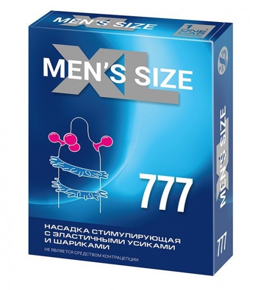 Стимулирующая насадка на пенис MEN SIZE 777 - Sitabella - в Калининграде купить с доставкой