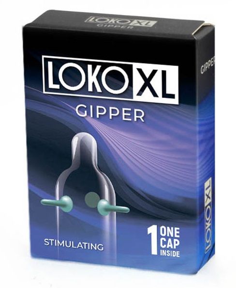 Стимулирующая насадка на пенис LOKO XL GIPPER - Sitabella - в Калининграде купить с доставкой