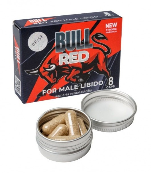 Пищевой концентрат для мужчин BULL RED - 8 капсул - Sitabella - купить с доставкой в Калининграде