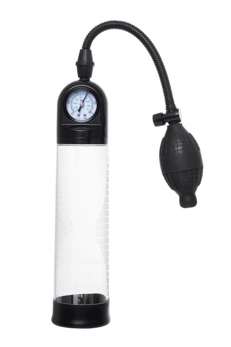 Прозрачная механическая помпа Roald с манометром - Sexus - в Калининграде купить с доставкой