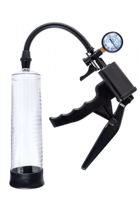 Прозрачная механическая помпа для пениса Viggo - Sexus - в Калининграде купить с доставкой