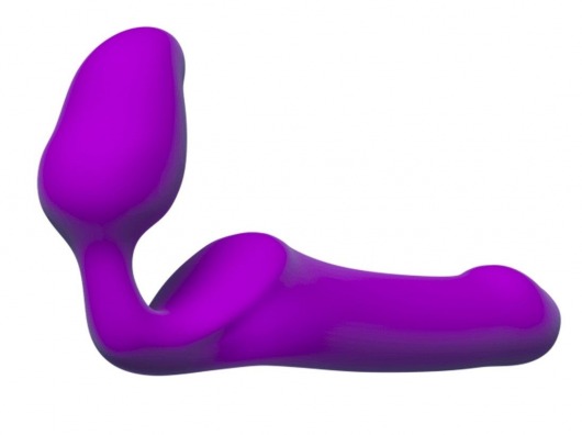 Лиловый безремневой страпон Queens M - Adrien Lastic - купить с доставкой в Калининграде