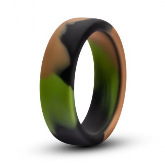 Эрекционное кольцо камуфляжной расцветки Silicone Camo Cock Ring - Blush Novelties - в Калининграде купить с доставкой