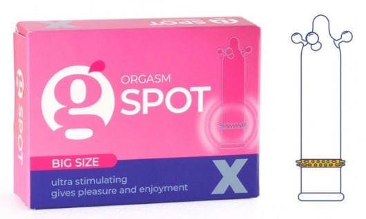Стимулирующая насадка G-Spot X Big size - Sitabella - купить с доставкой в Калининграде