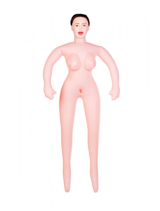 Надувная секс-кукла брюнетка с реалистичной головой - ToyFa - в Калининграде купить с доставкой