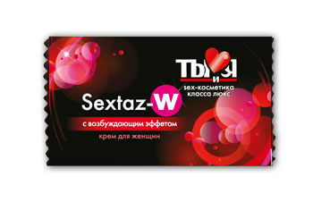 Возбуждающий крем для женщин Sextaz-W в одноразовой упаковке - 1,5 гр. - Биоритм - купить с доставкой в Калининграде