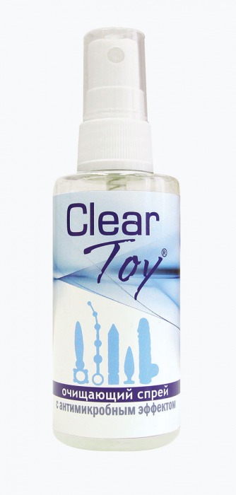 Очищающий спрей Clear Toy с антимикробным эффектом - 100 мл. - Биоритм - купить с доставкой в Калининграде