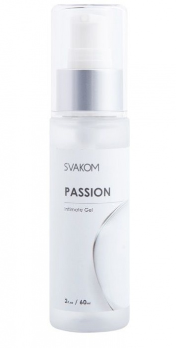 Смазка на водной основе Passion Intimate Gel - 60 мл. - Svakom - купить с доставкой в Калининграде