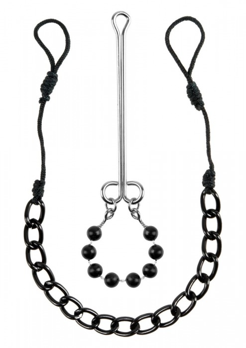 Интимные украшения с бусинами NIPPLE   CLIT JEWELRY - Pipedream - купить с доставкой в Калининграде