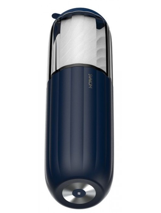 Черно-белый интерактивный мастурбатор Alex Neo 2 - Svakom - в Калининграде купить с доставкой