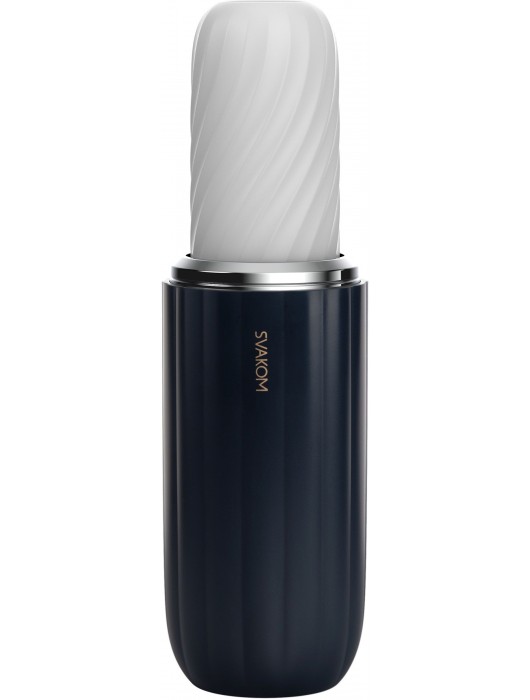 Черно-белый интерактивный мастурбатор Alex Neo 2 - Svakom - в Калининграде купить с доставкой