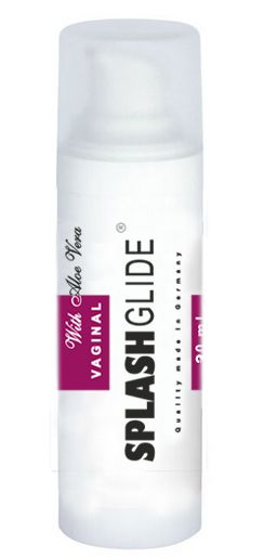 Ухаживающий лубрикант на водной основе Splashglide Vaginal With Aloe Vera - 30 мл. - Splashglide - купить с доставкой в Калининграде