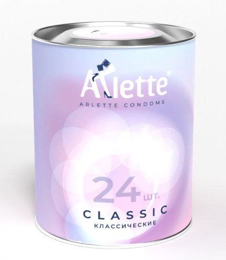 Классические презервативы Arlette Classic - 24 шт. - Arlette - купить с доставкой в Калининграде