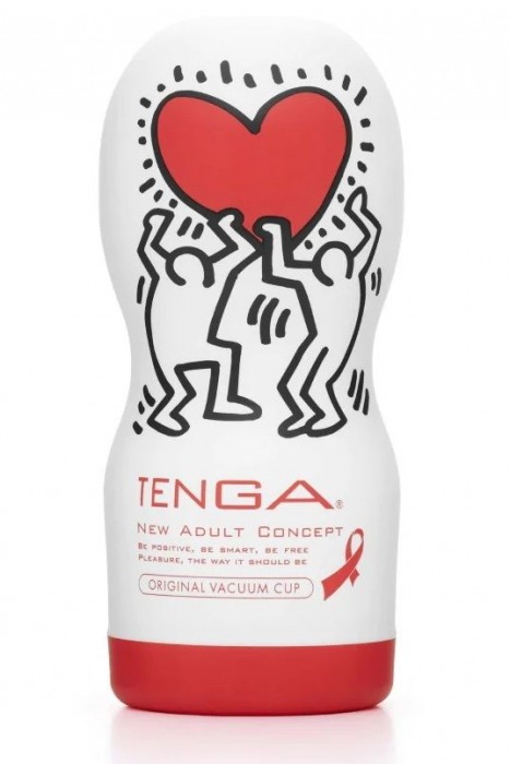 Мастурбатор Keith Haring Cup Deep Throat - Tenga - в Калининграде купить с доставкой