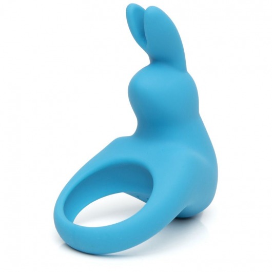Голубое эрекционное виброкольцо Happy Rabbit Rechargeable Rabbit Cock Ring - Happy Rabbit - в Калининграде купить с доставкой